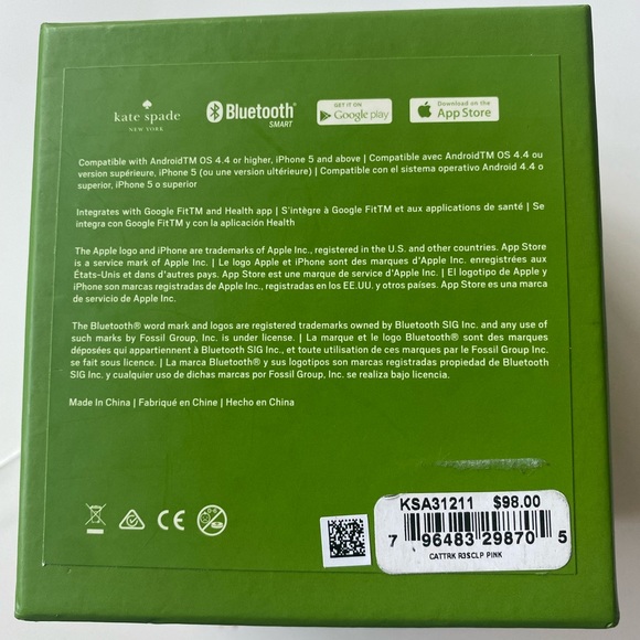 Kate Spade activity tracker - Picture 5 of 5